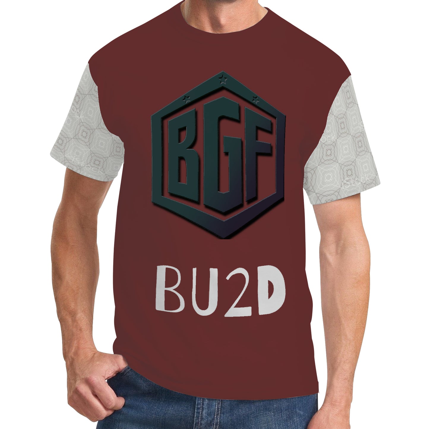 BGF D61 Men's All Over Print T-Shirt