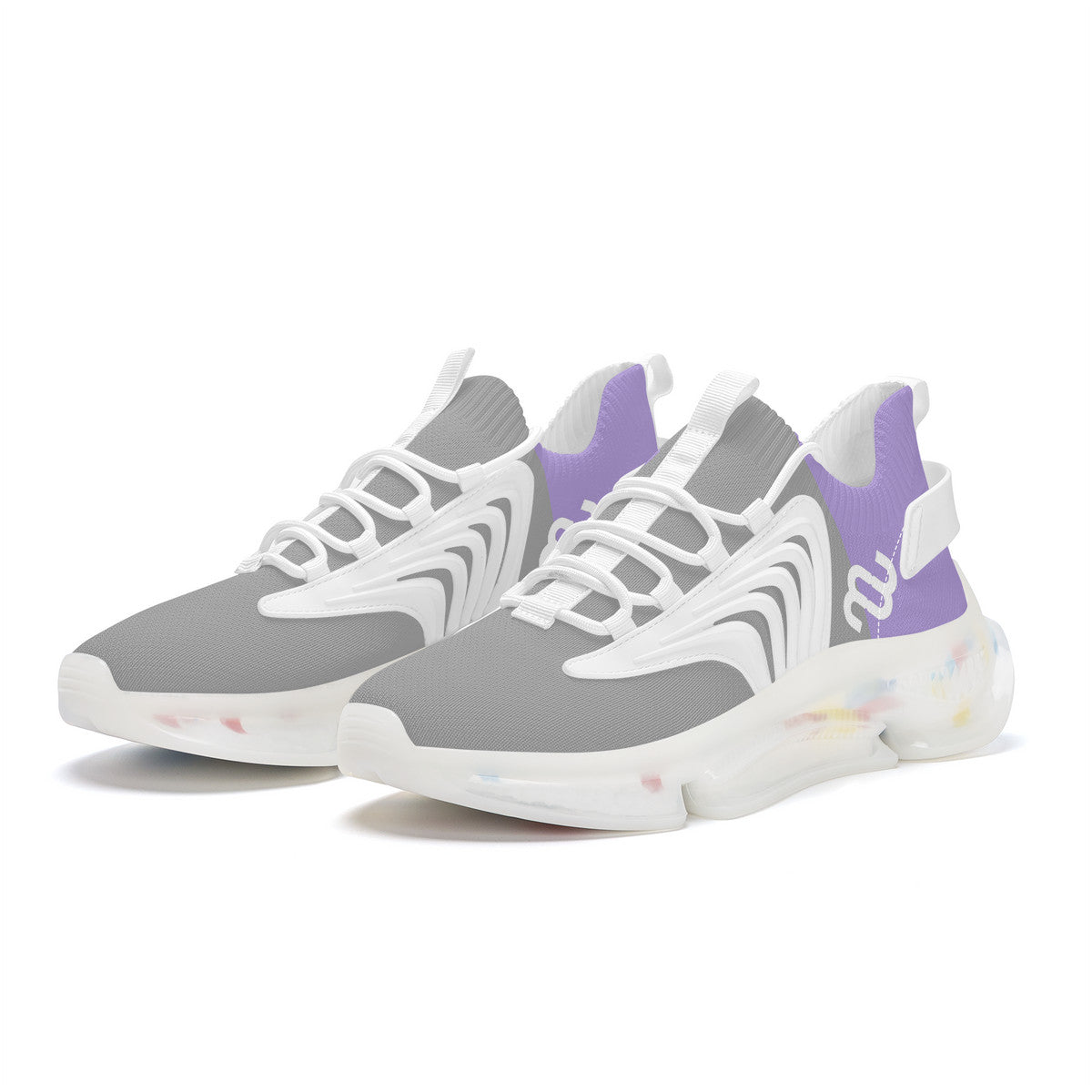 Money Bushae SF_S35 Air Max React Sneakers - White