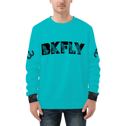 BKFLY Men's All Over Print Sweater