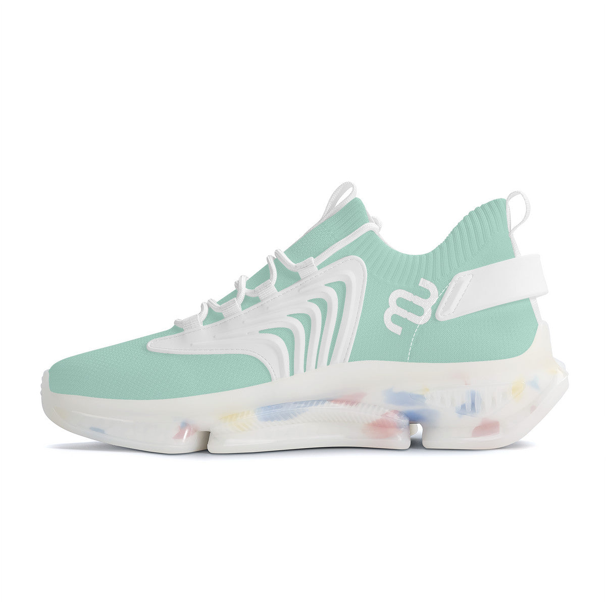 Money Bushae SF_S35 Air Max React Sneakers - White