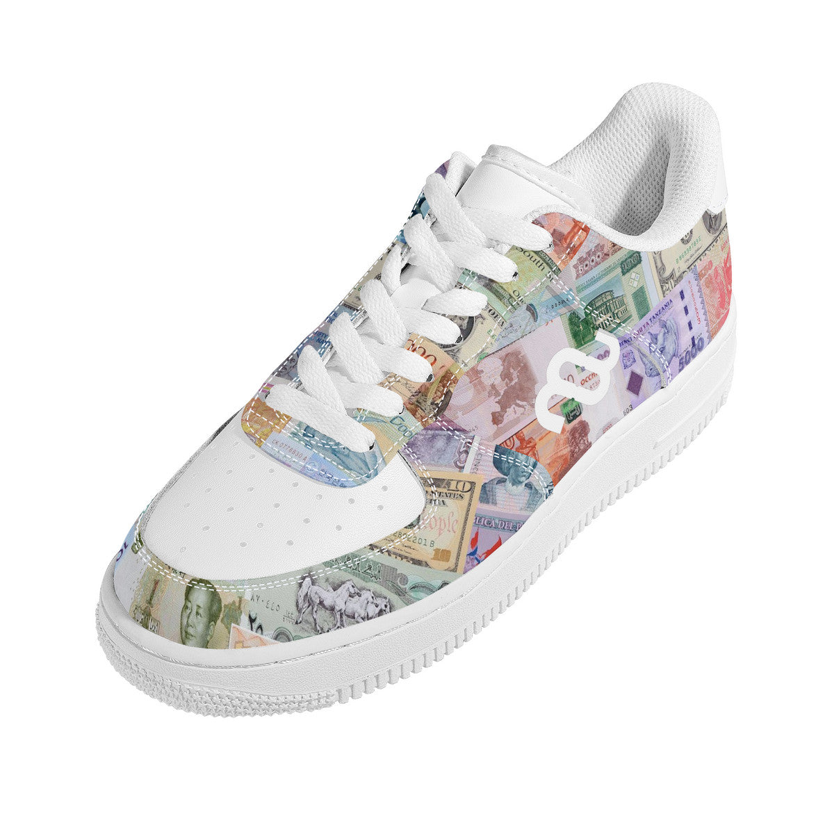 Money Bushae Currency SF_F8 Low Top Unisex Sneaker