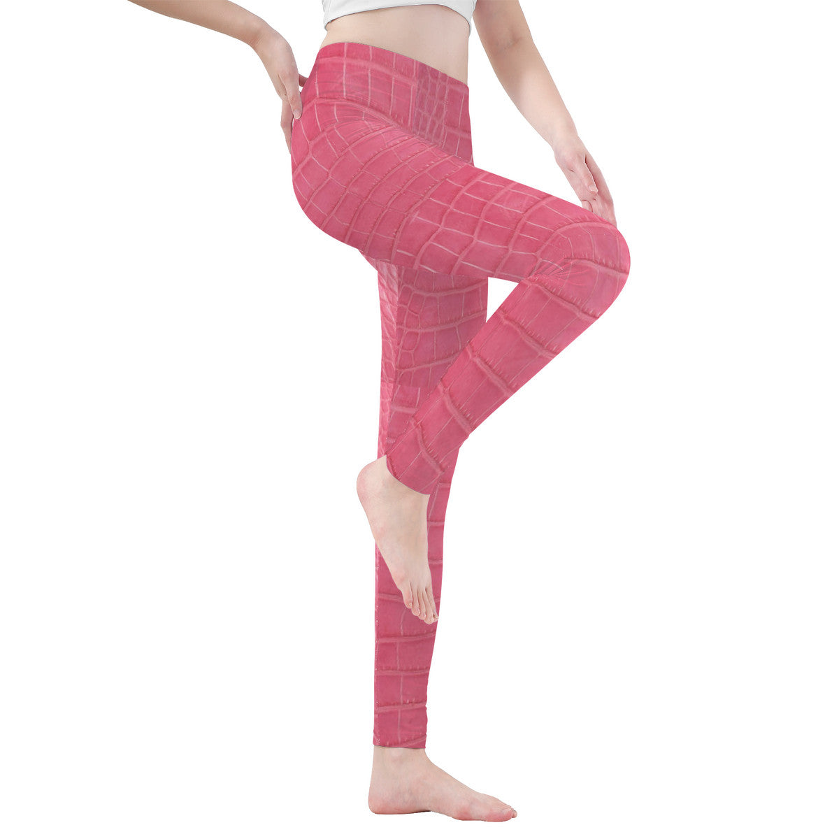 Money Bushae D48 All-Over Print Yoga Leggings