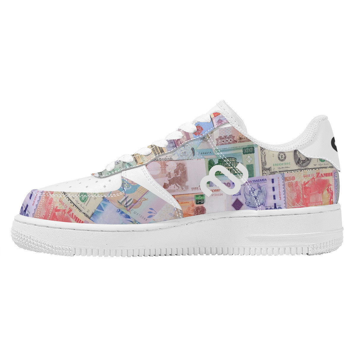 Money Bushae Currency SF_F8 Low Top Unisex Sneaker