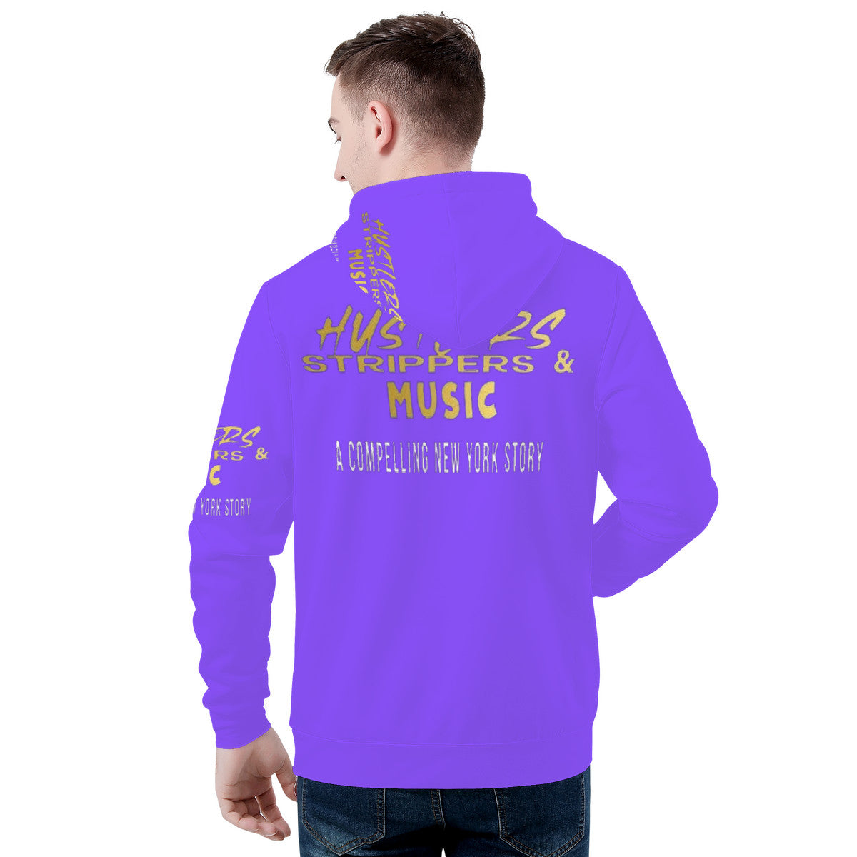 Bhf HSM D55 Men's All Over Print Hoodie