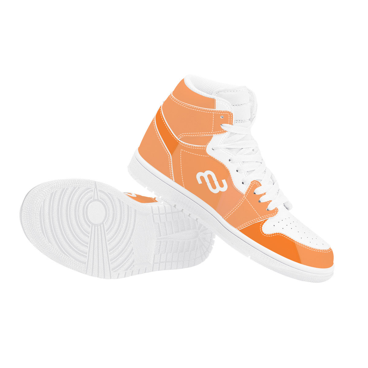 Money Bushae D17 High Top Synthetic Leather Sneaker