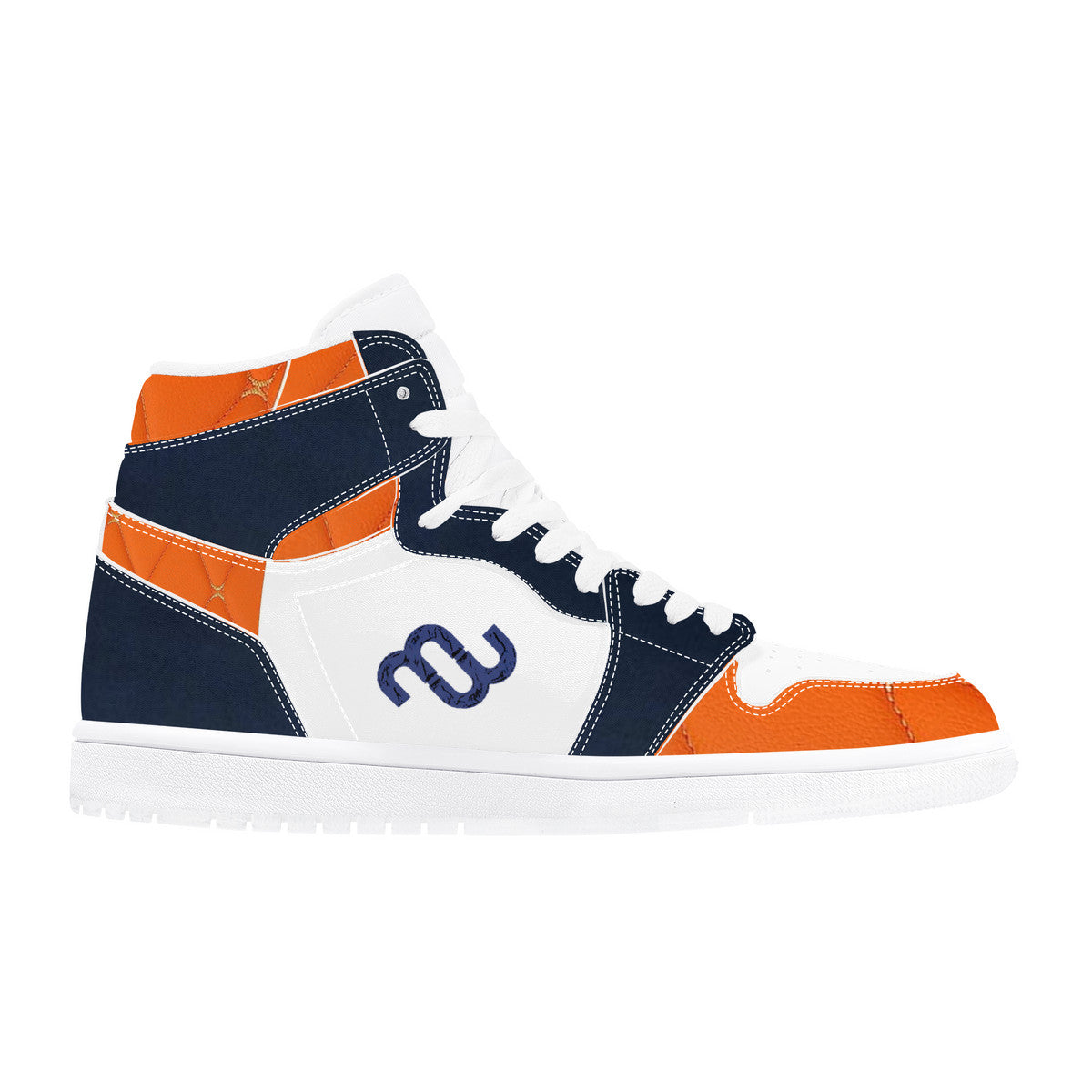 Money Bushae D17 High Top Synthetic Leather Sneaker