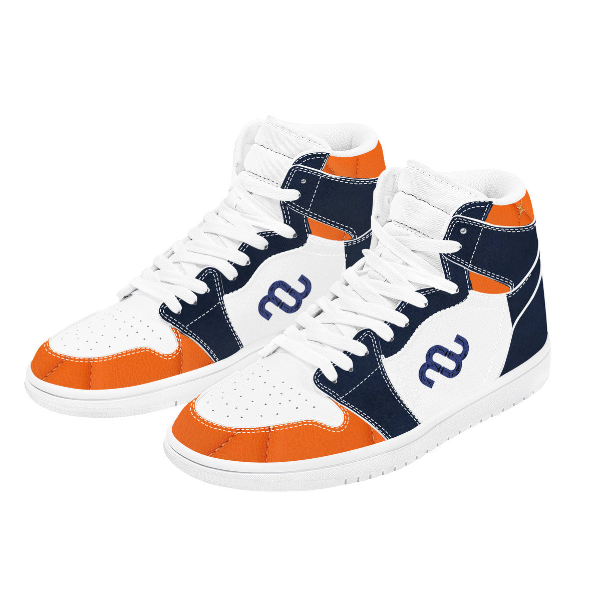 Money Bushae D17 High Top Synthetic Leather Sneaker