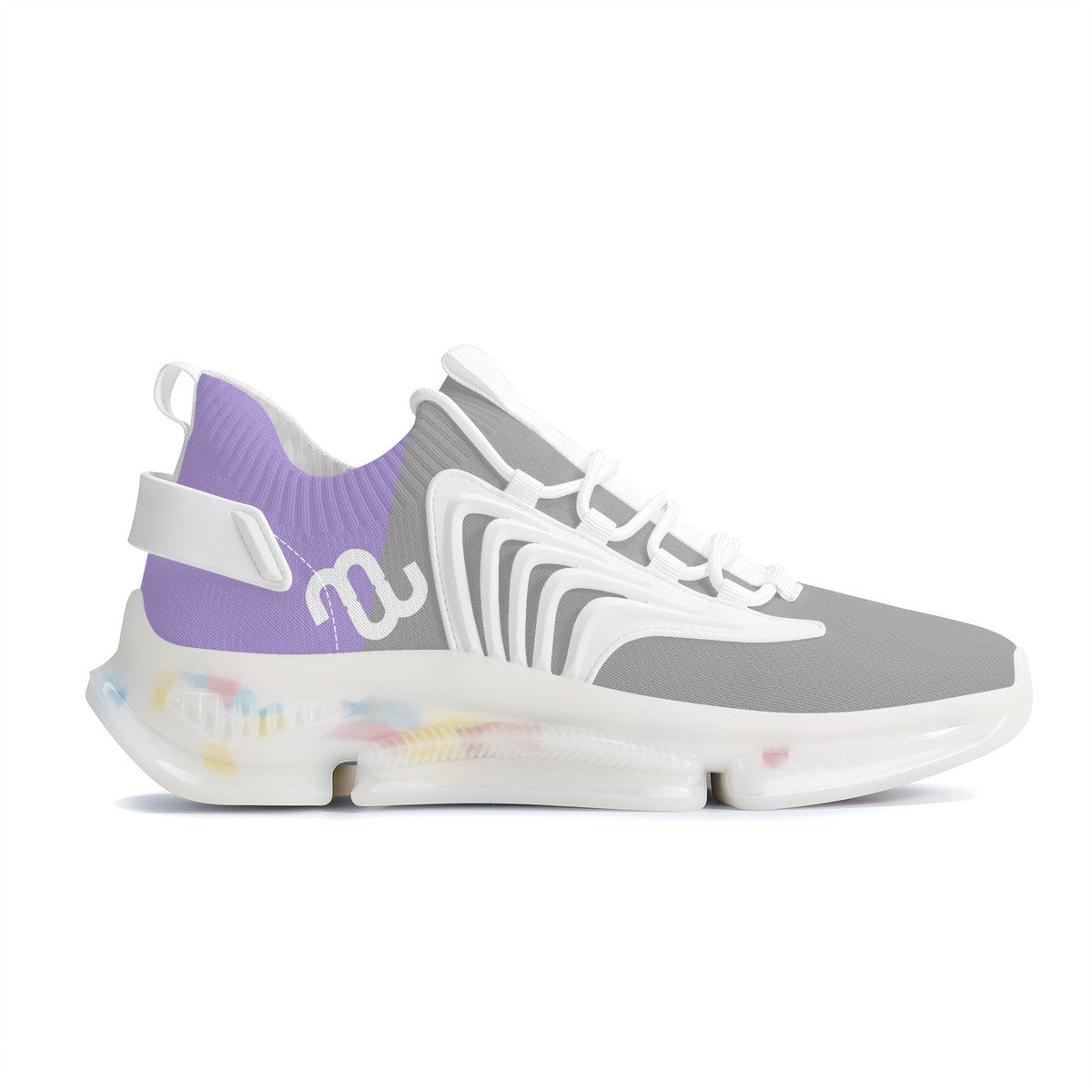 Money Bushae SF_S35 Air Max React Sneakers - White