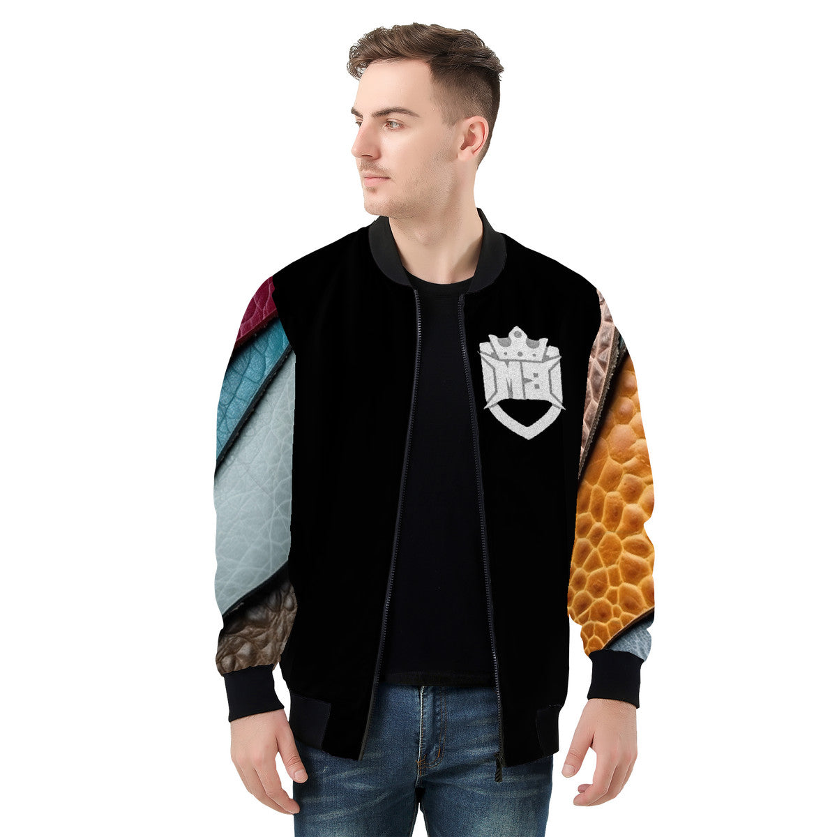Money bushae SF_D81 Men's Bomber Jacket