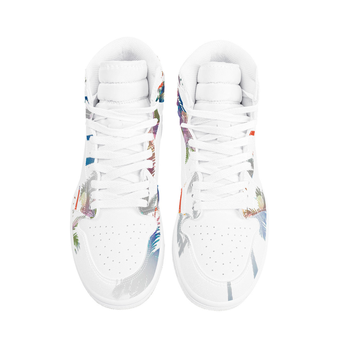 Money Bushae D17 High Top Synthetic Leather Sneaker