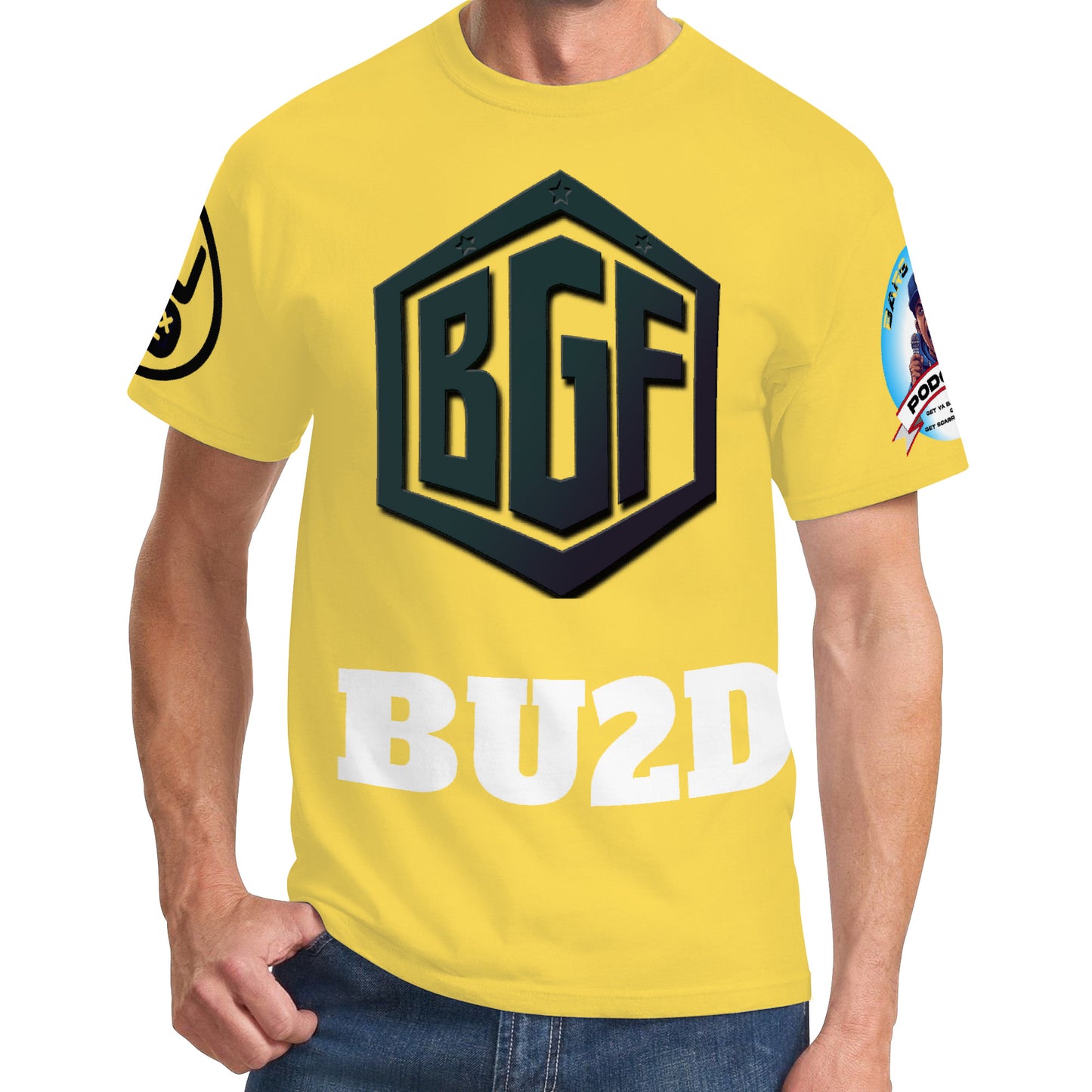 BGF Bu2d D61 Men's All Over Print T-Shirt