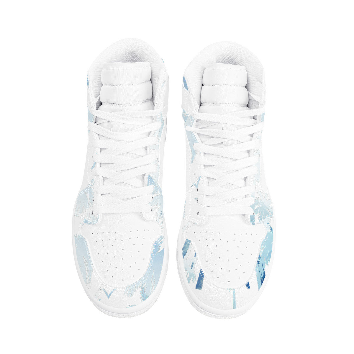 Money Bushae D17 High Top Synthetic Leather Sneaker