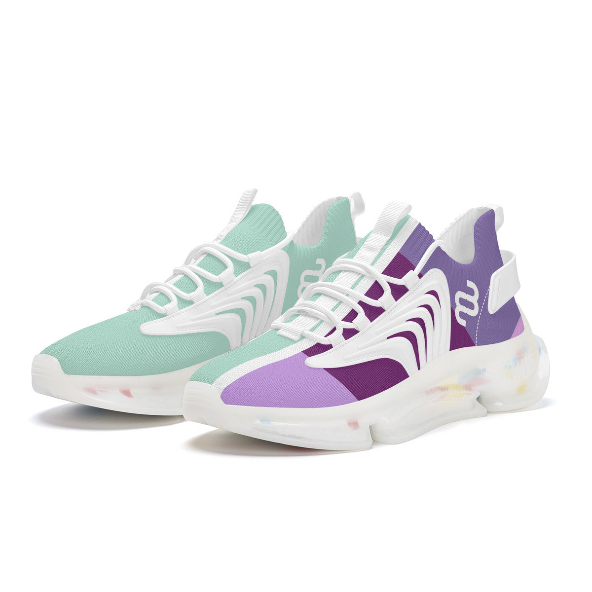 Money Bushae SF_S35 Air Max React Sneakers - White