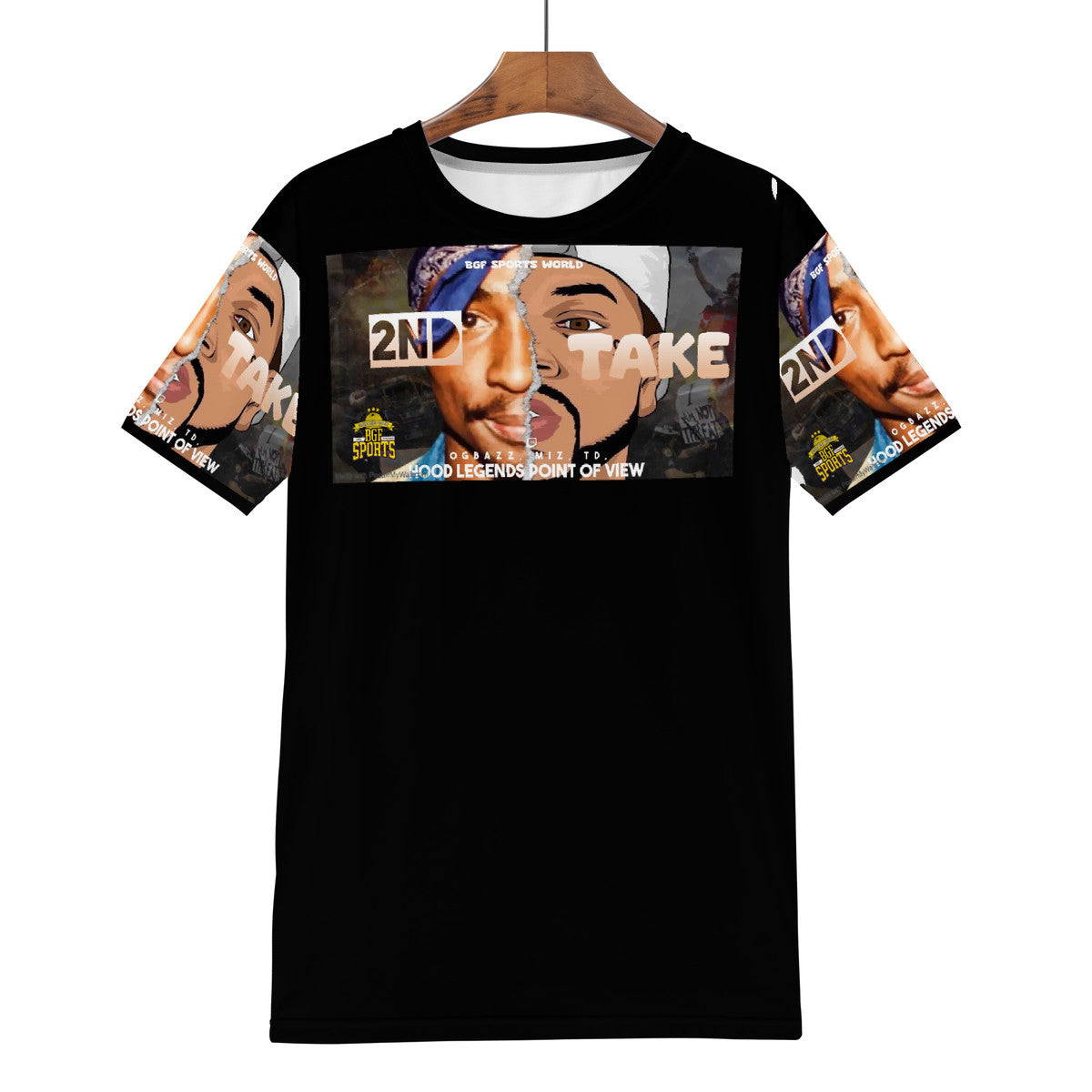 2ndTake Men's All Over Print T-Shirt