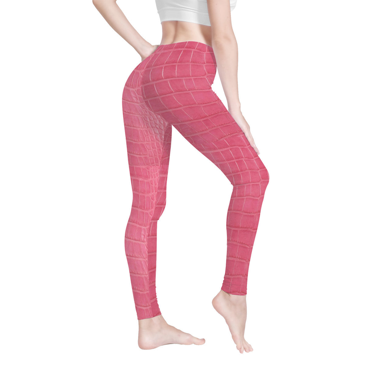 Money Bushae D48 All-Over Print Yoga Leggings