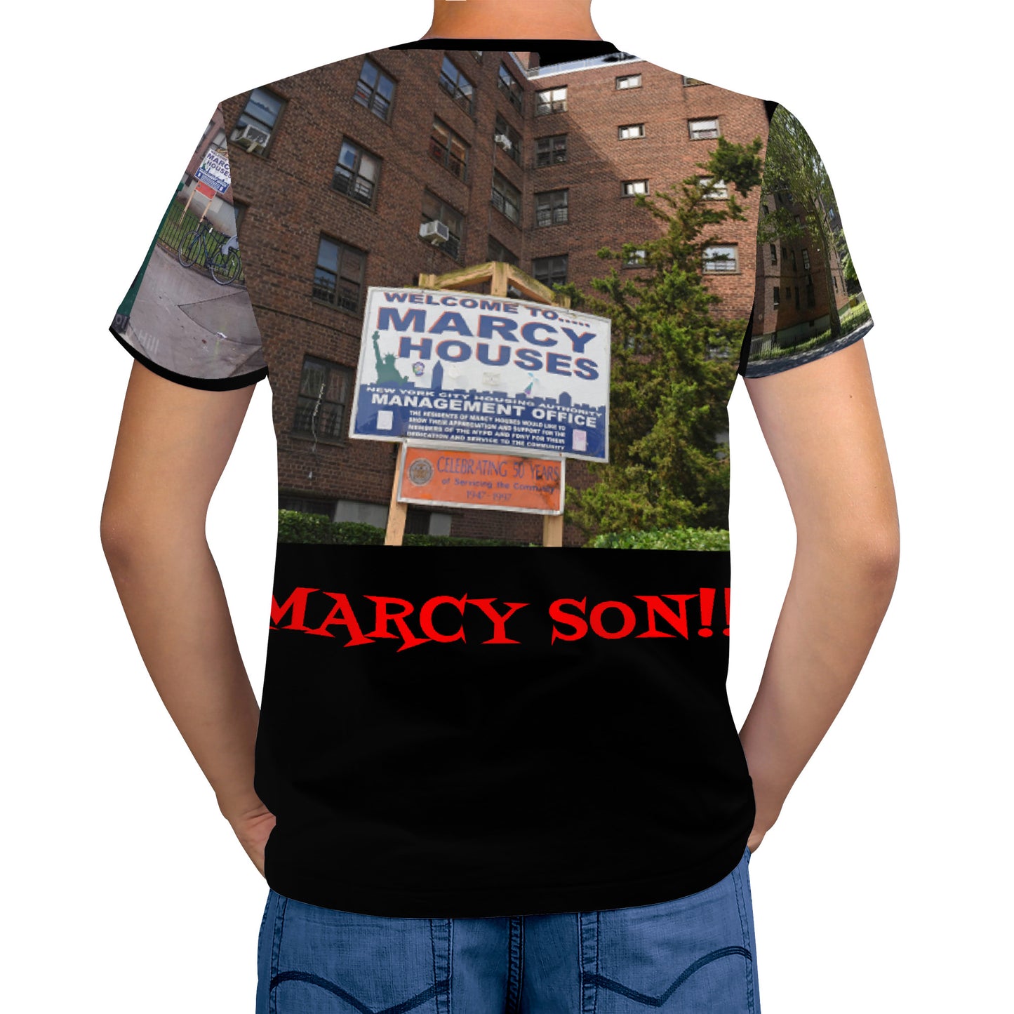 Marcy pjs cough up a lung D61 Men's All Over Print T-Shirt