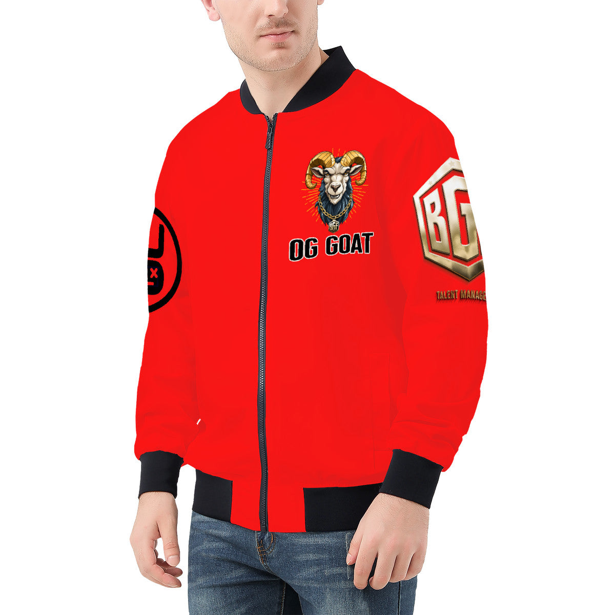 Og Goat SF_D81 Men's Bomber Jacket