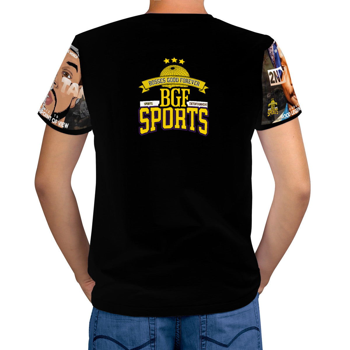 2ndTake Men's All Over Print T-Shirt