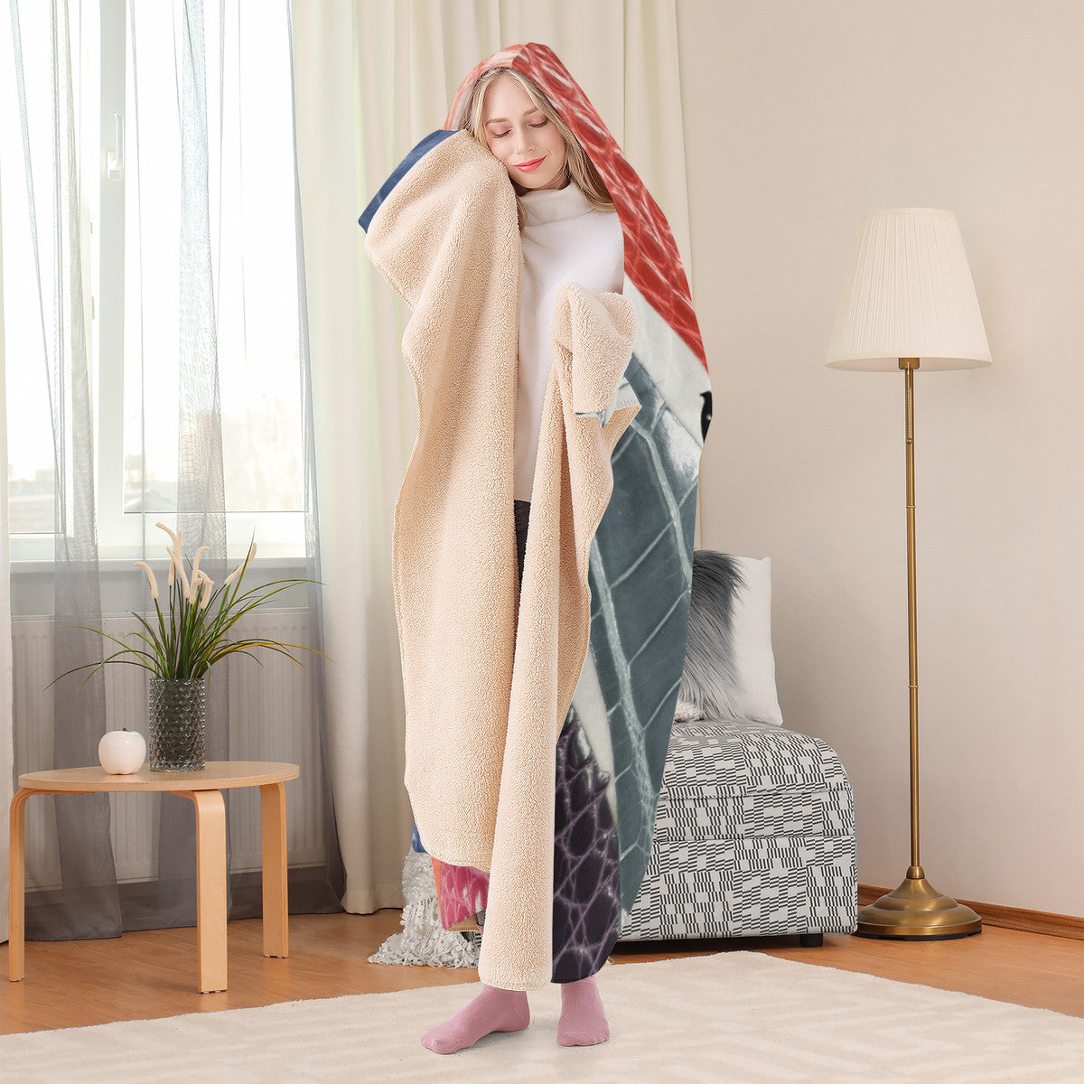 Bkfly SF_F15 Hooded Blanket