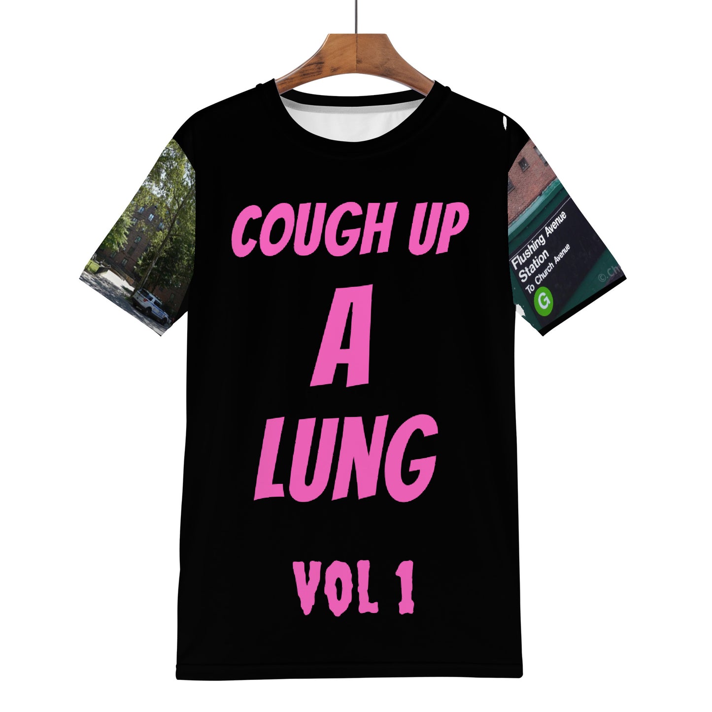 Marcy pj's cough up a lung D61 Men's All Over Print T-Shirt