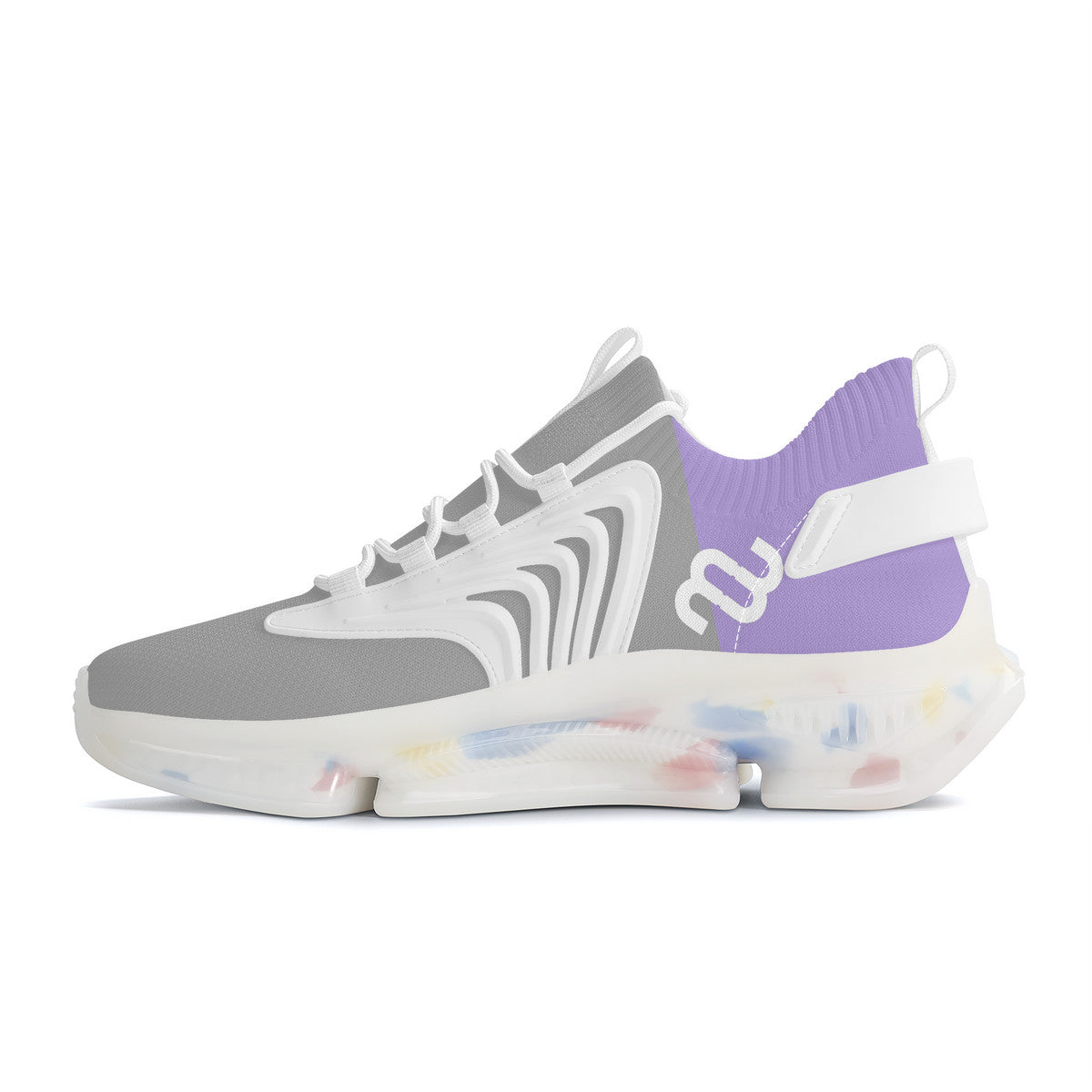 Money Bushae SF_S35 Air Max React Sneakers - White