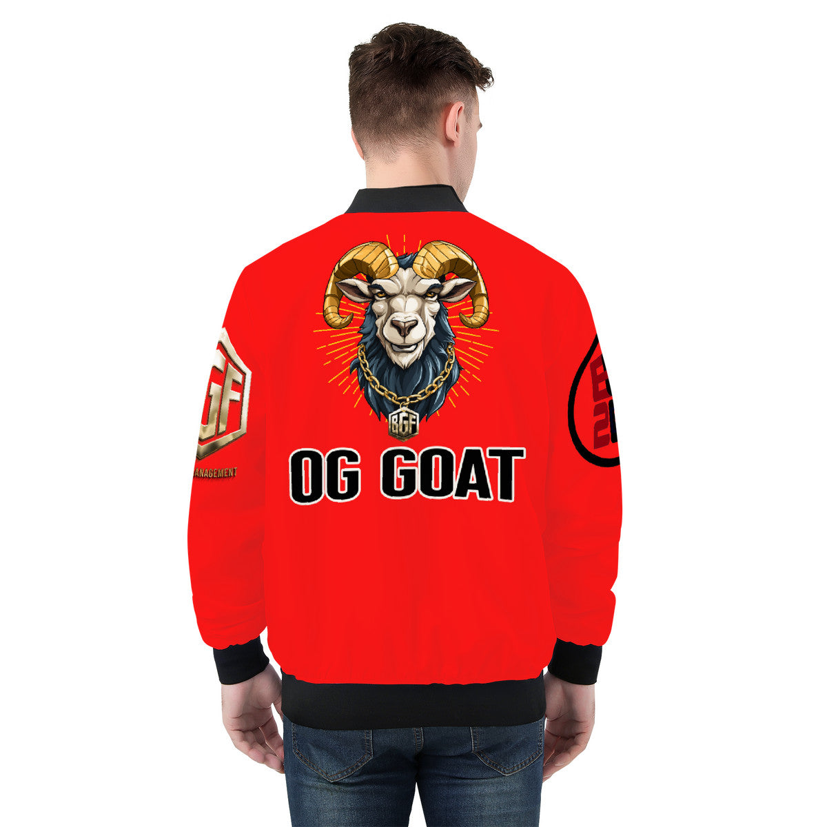 Og Goat SF_D81 Men's Bomber Jacket