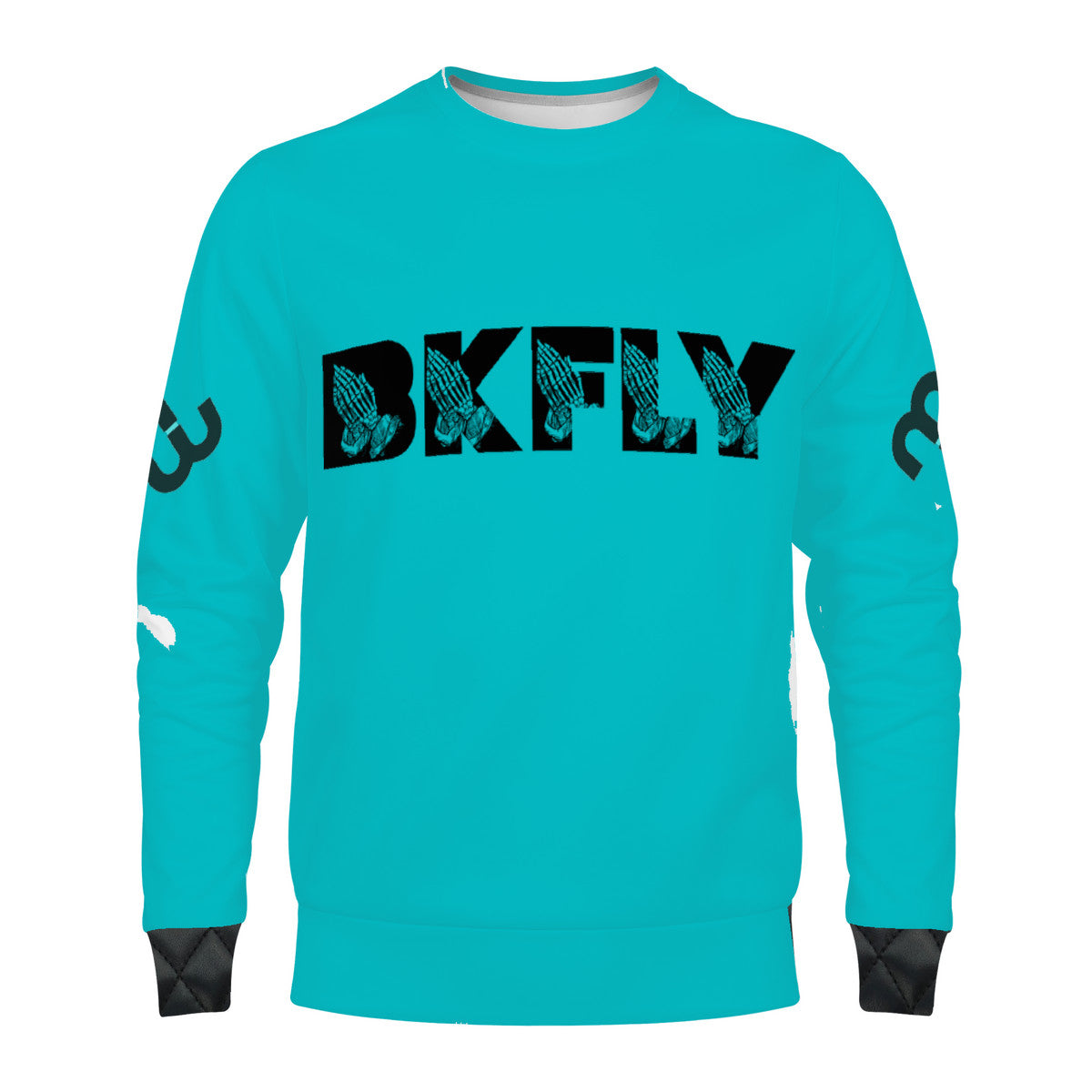 BKFLY Men's All Over Print Sweater