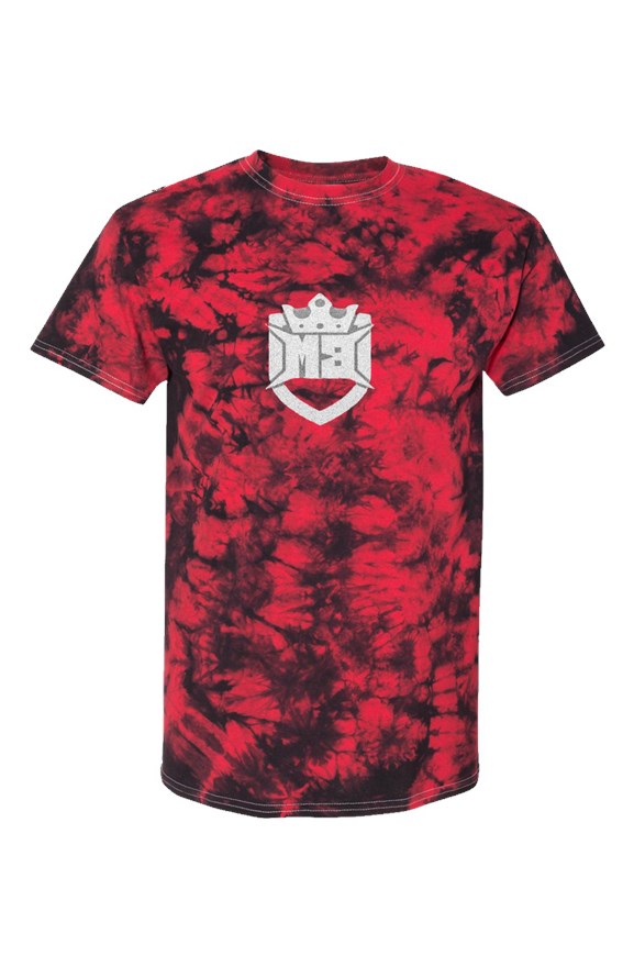 MB Red Crystal Tie-Dye Tee