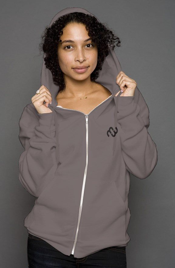 MB unisex zip hoody