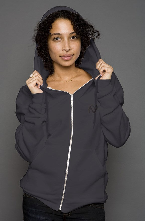 MB unisex zip hoody