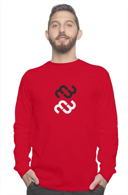 MB gildan long sleeve tee