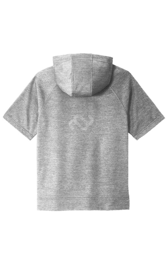 MB Tri-Blend Fleece  S/S Hooded Pullover