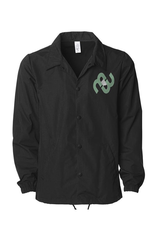 MB Black On Black Coaches Jacket
