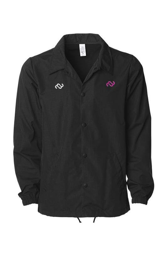 MB Black On Black Coaches Jacket