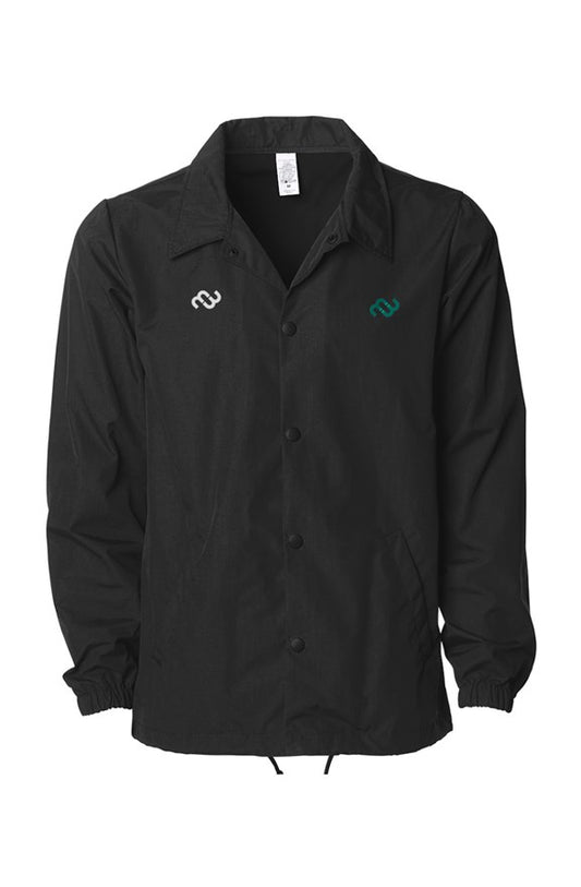 MB Black On Black Coaches Jacket