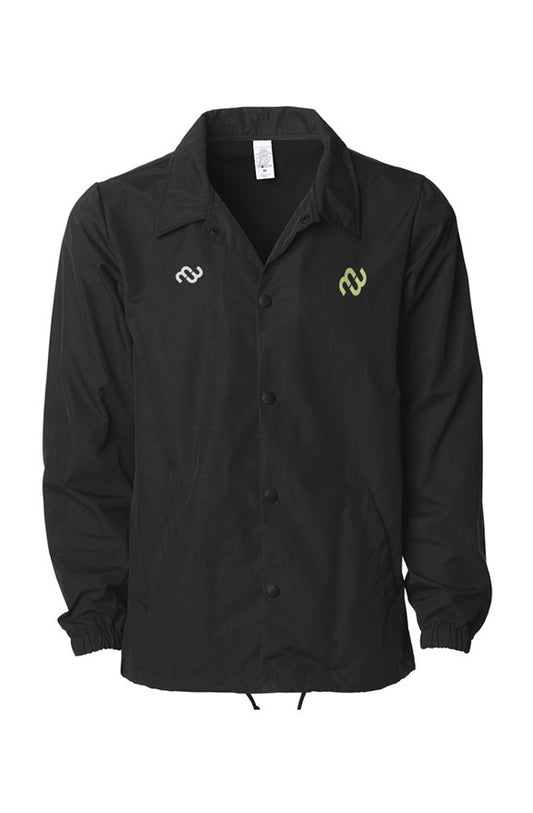 MB Black On Black Coaches Jacket