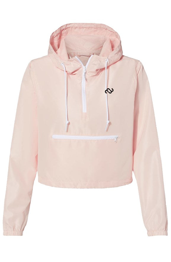 MB Lightweight Pullover Crop Windbreaker