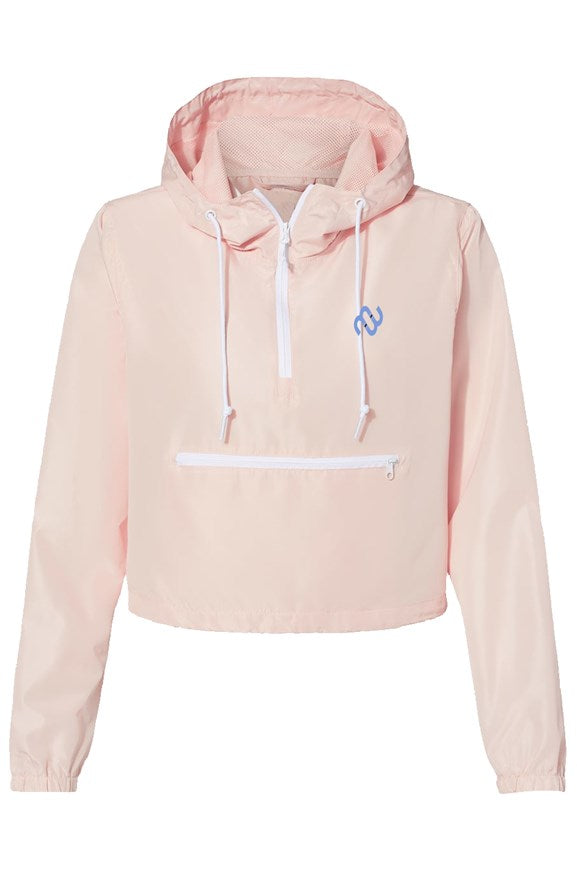 MB Lightweight Pullover Crop Windbreaker