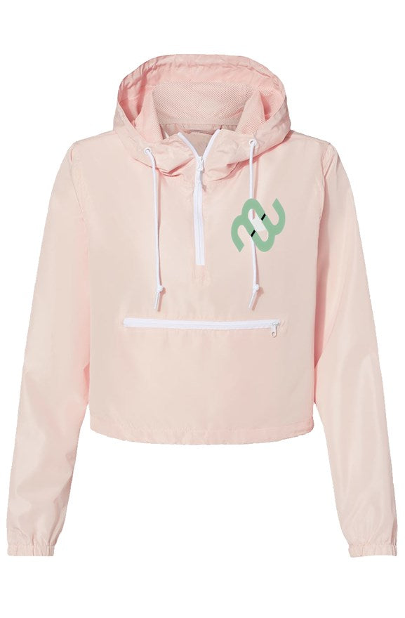 MB Lightweight Pullover Crop Windbreaker
