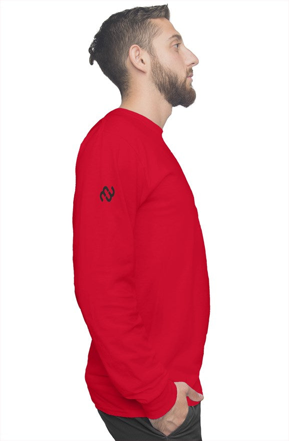 MB gildan long sleeve tee