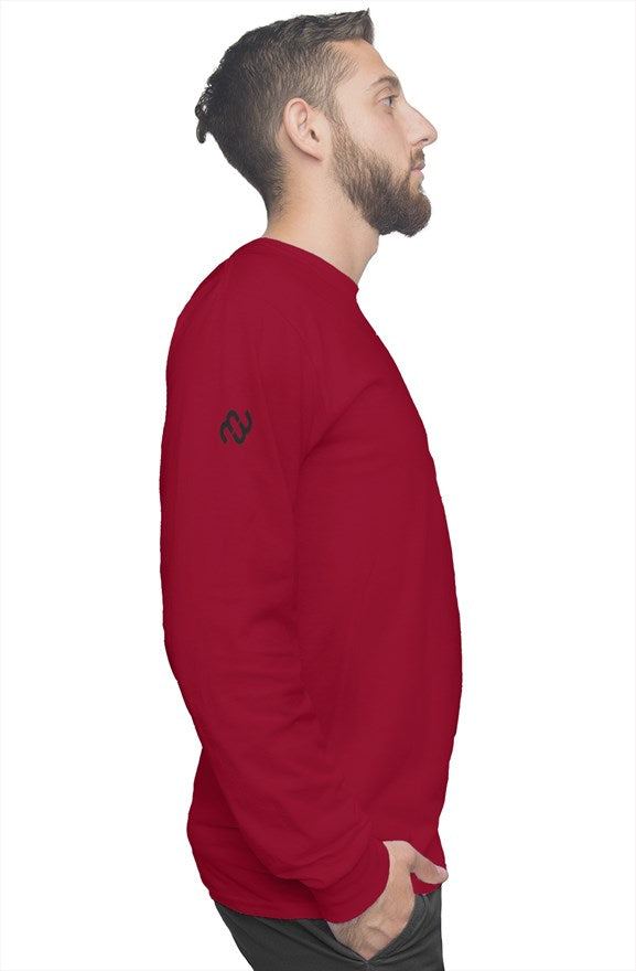 MB gildan long sleeve tee