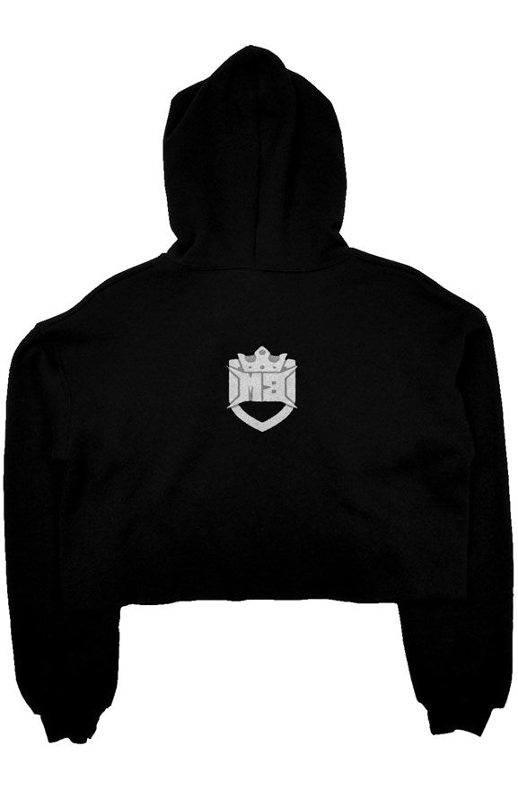 MB crop fleece hoodie