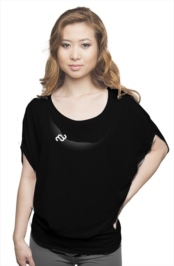 MB flowy draped tee