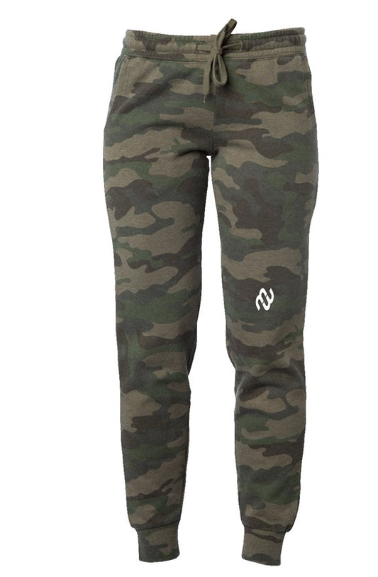 MB Womens Camo Wash Sweatpants