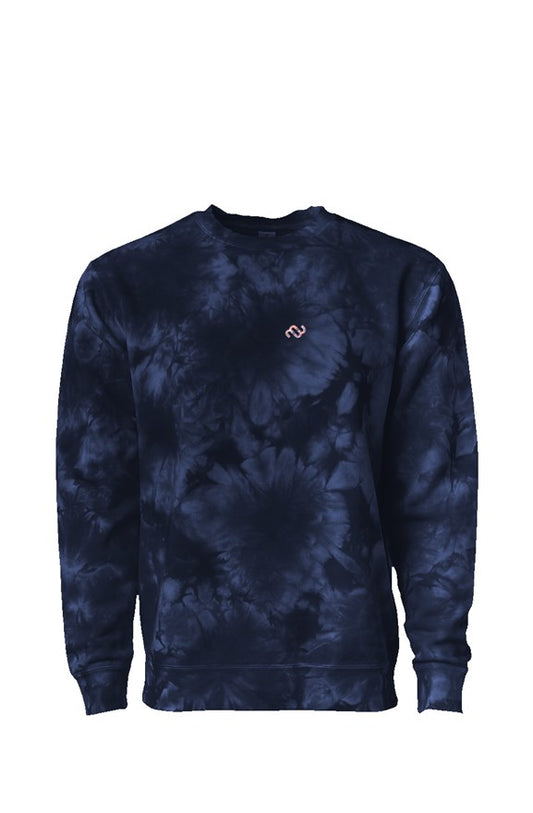 MB Crystal Tie Dye Crewneck