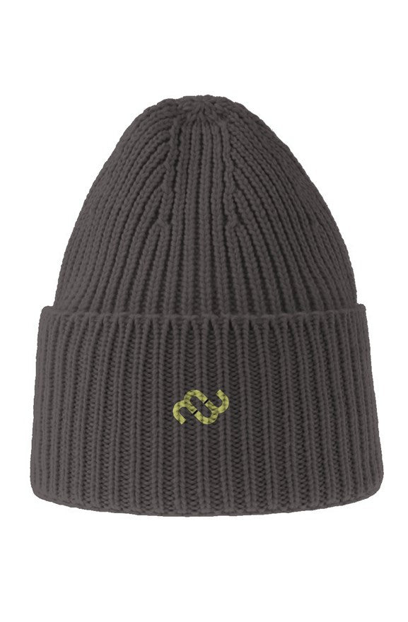 MB Sustainable Chunky Rib Knit Beanie