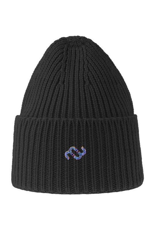 MB Sustainable Chunky Rib Knit Beanie
