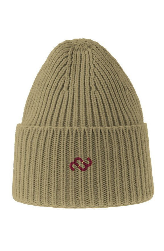 MB Sustainable Chunky Rib Knit Beanie