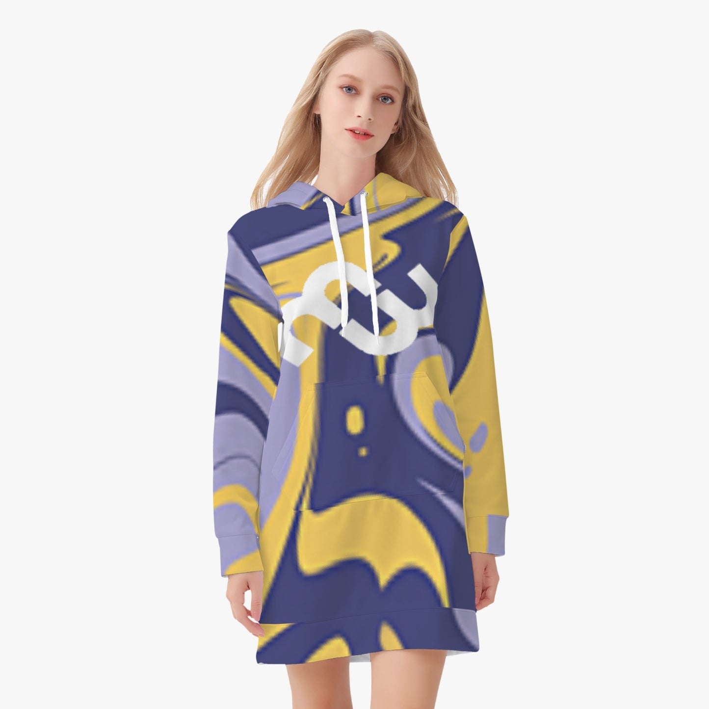 226. Women's AOP Hoodie Dress