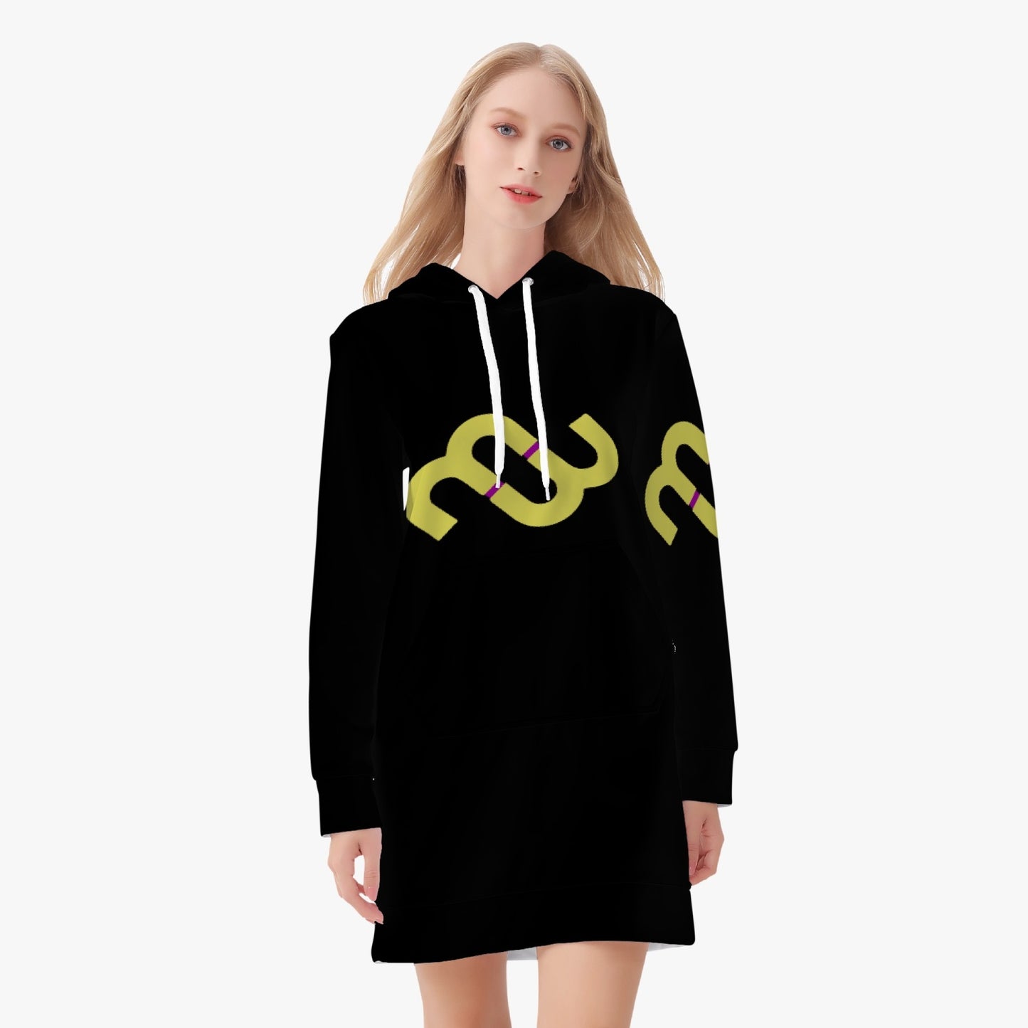 226. Women's AOP Hoodie Dress